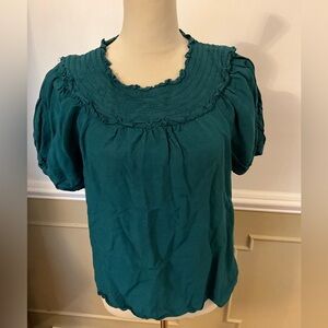 Current Air Ruffled Top - Size M